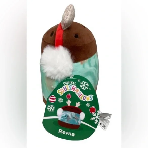 NWT 5” Revna the Mint Ice Cream Sandwich Squishmallow — Holiday Collection - Picture 4 of 5